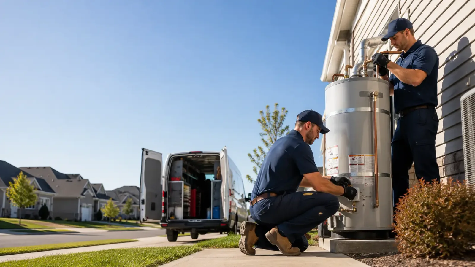 Water Heater Installation in Lower Brule, SD